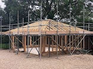 oak framed building kits garage